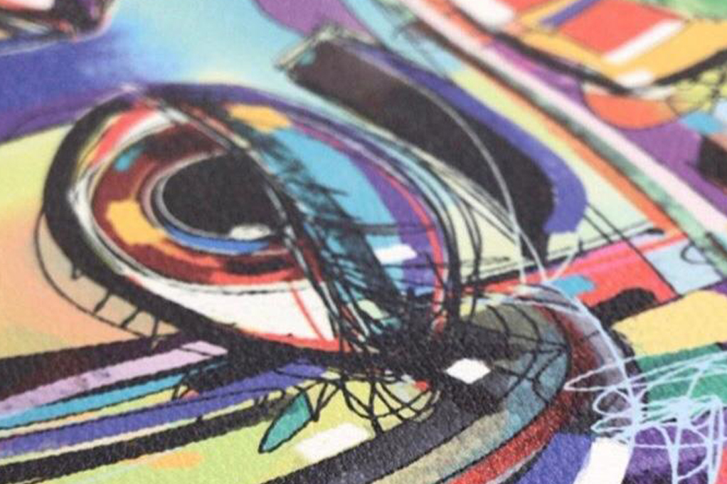 Plotter head printing CMYK